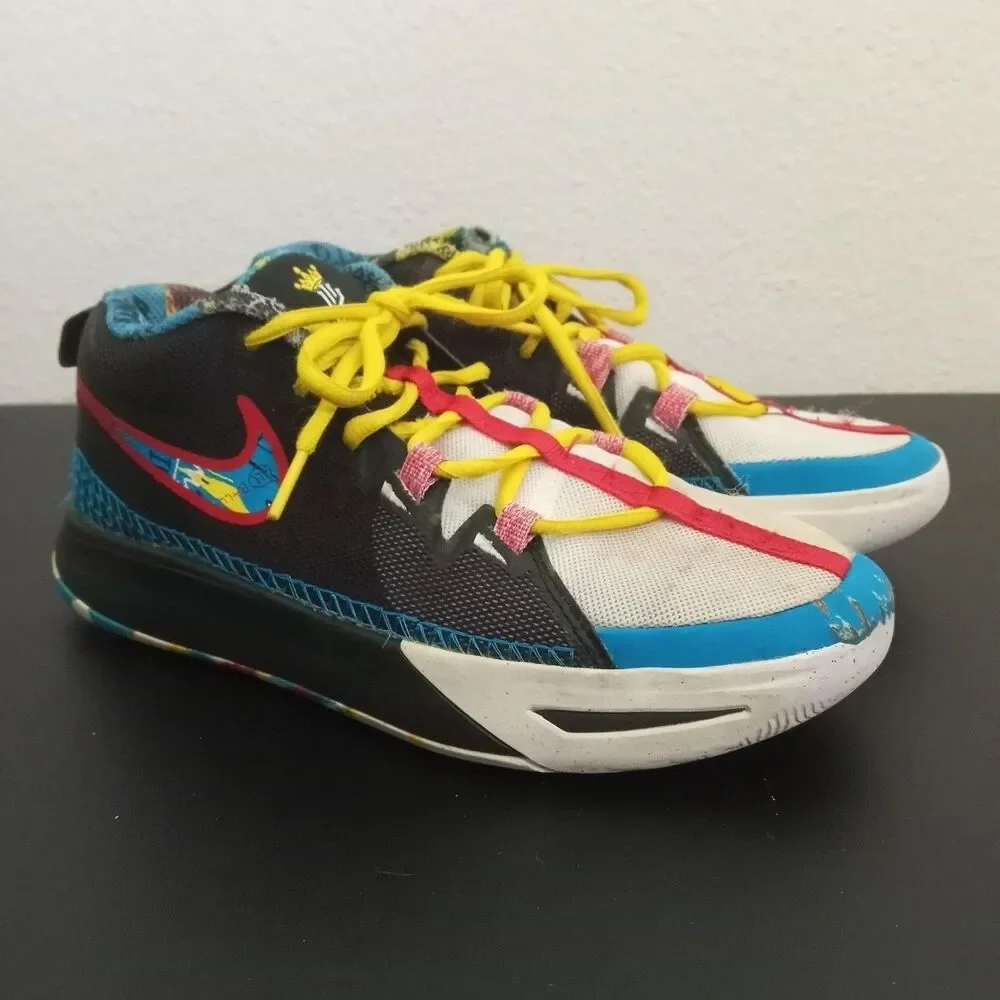 Nike Kyrie Flytrap Sneakers Youth 5.5 Colorful Lace Up Shoes VI SE * FD0215-001